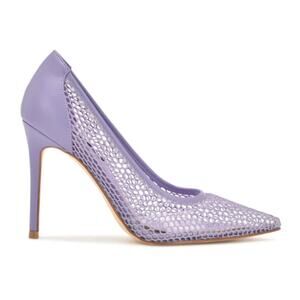 New Nine West Flings Mesh Stiletto Heel Pumps Size 6.5